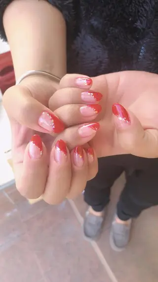 ネイル 森田(傅) 霞のネイルデザイン