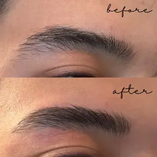 メンズ アイブロウ 眉毛&フェイス WAX専門ハルヒラリの眉毛・アイブロウイメージ