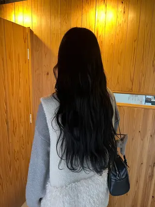 ロング カラー person♡kii マオのヘアスタイル