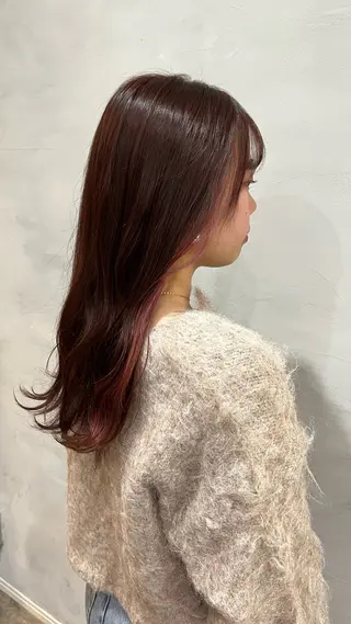 ロング カラー 中川 もえか【明石】のヘアスタイル
