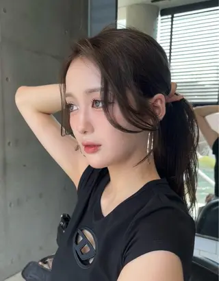 セミロング カラー 🌫️大人韓国ヘア 🌫️naoyaのヘアスタイル