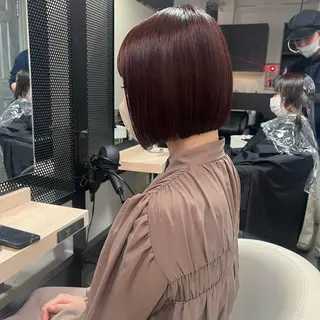 ショート カラー ボブ& 髪質改善FUMIYAのヘアスタイル