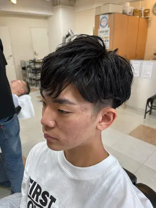 パーマ メンズ COIFFURE DOUX(コアフィールドゥ)所属・✂︎men's hair✂︎立石亮のヘアスタイル