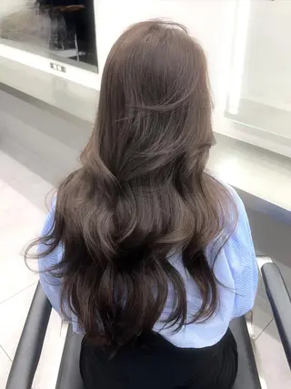 カラー ロング 🖤KOKOHA /透明感カラー🖤のヘアスタイル