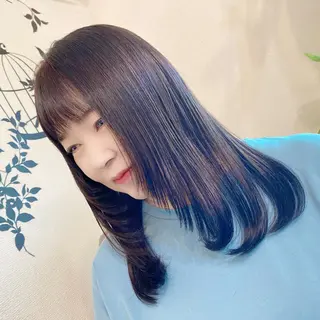 ロング カラー ナガハマ美容室所属・ナガハマ ミカのヘアスタイル