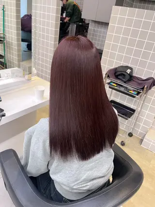 ロング 🥀韓流暖色ヘア 🥀yuzukiのヘアスタイル