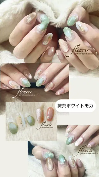 ネイル フルリール 【プライベートサロンのネイルデザイン