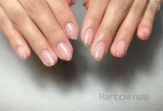 ネイル Rainbow nailsくろちゃんのネイルデザイン