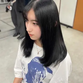 ロング 表参道♡暗髪♡ 艶カラー♡アユミのヘアスタイル