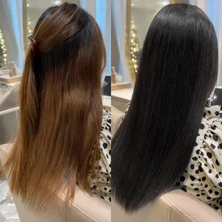 セミロング カラー パーマ ヘアアレンジ メンズ キッズ ネイル マツエク・マツパ アイブロウ 【乾かすだけの感動】 松田創太のヘアスタイル