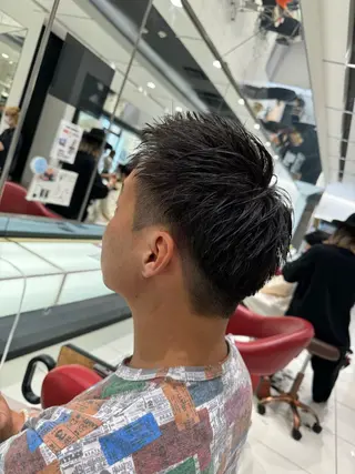 ショート メンズ/メンズパーマ 服部太地のヘアスタイル