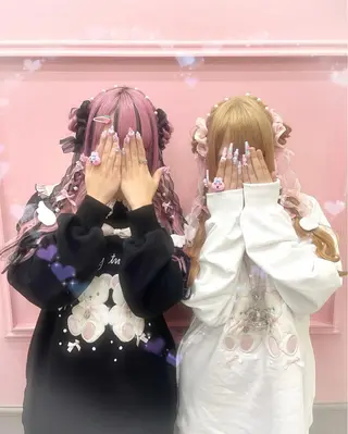 ヘアアレンジ lien eriiのヘアスタイル