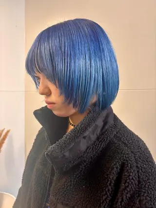 カラー 抜け感レイヤー🎶 ハイトーン/りりのヘアスタイル