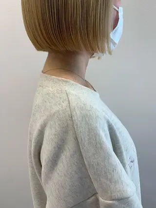 ショート Iris by artina 武蔵小杉店【イリス バイ アルティナ】所属・🎼レイヤー/顔周り カット/nene♬のヘアスタイル