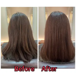 セミロング 平 真亜里のヘアスタイル