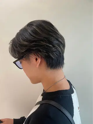 メンズ アオイ/透明感カラー レイヤー🌙のヘアスタイル