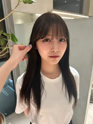 ロング カラー れんか/レイヤー/メ ンズ/ベージュ/艶髪のヘアスタイル