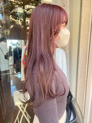 ロング カラー CoCooN 店長 さのえみのヘアスタイル