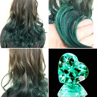 ロング カラー "PEPPU "所属・🌈推し色派手髪 ハイトーンShinのヘアスタイル