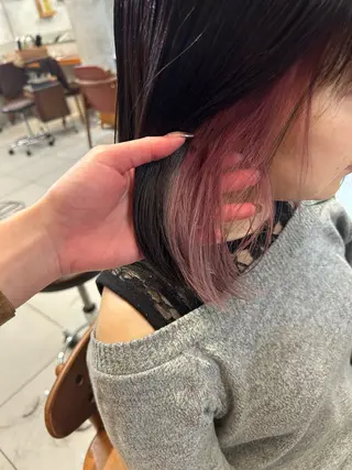 ミディアム 艶カラー/耳つぼ/ 渡辺奈緒のその他イメージ