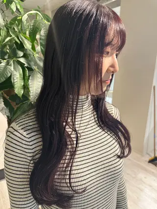ロング シェアサロンコネクト所属・Chiho/ 博多/パーマ/ボブのヘアスタイル