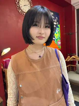 ショート カラー 小日向 沙織のヘアスタイル