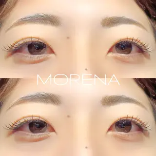 マツエク・マツパ 小顔eyelash MORENAのマツエク・マツパデザイン