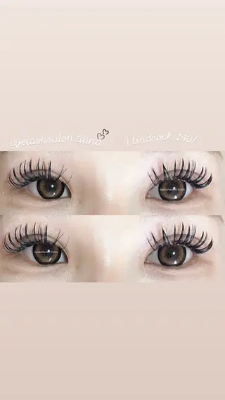 マツエク・マツパ ♡tiana juna˖ ࣪⊹のマツエク・マツパデザイン