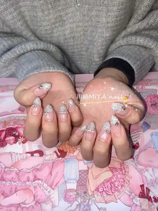 セミロング 💜MIYA nail川崎店のネイルデザイン