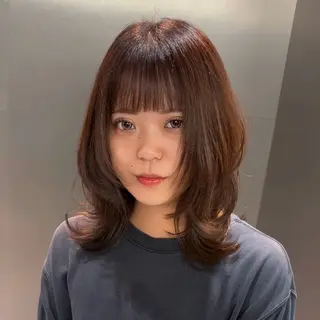 ミディアム 大阪ハイトーン /MYUUのヘアスタイル