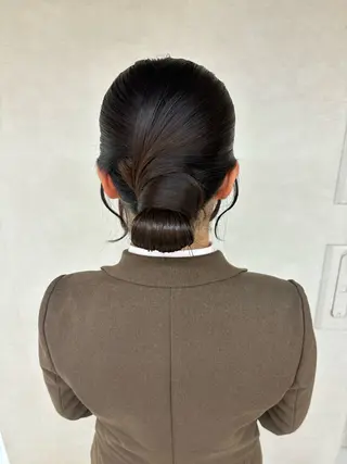 ロング ヘアアレンジ Iris by artina 武蔵小杉店【イリス バイ アルティナ】所属・🎼レイヤー/顔周り カット/nene♬のヘアスタイル