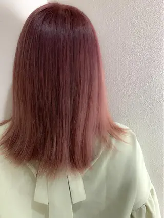 ミディアム カラー 髪質改善&Spa fee by carrefour 大橋店[フィー・バイ・カルフール大橋]所属・stylist Yukieのヘアスタイル