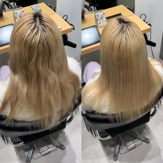 セミロング 髪質改善ヘアケア 艶髪特化/上田のヘアスタイル