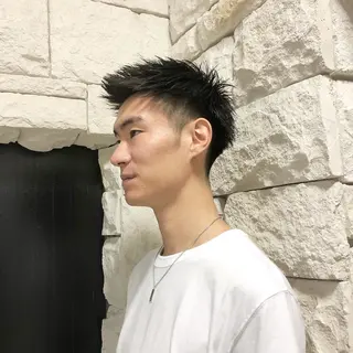 ヘアアレンジ メンズ ainico+所属・メンズ特化✂️栗原 侑也のヘアスタイル