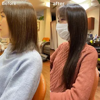 ロング Vyuha ビューハのヘアスタイル