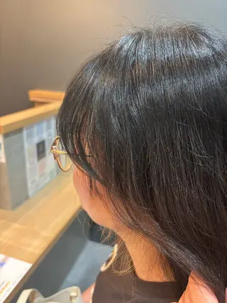 ロング ルプラボウ あいか 韓国ヘア/艶髪のヘアスタイル