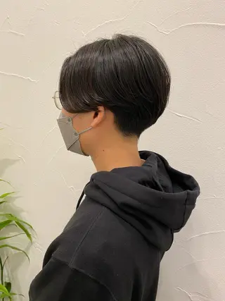 ショート パーマ メンズ Ash中目黒店 榊間茜のヘアスタイル