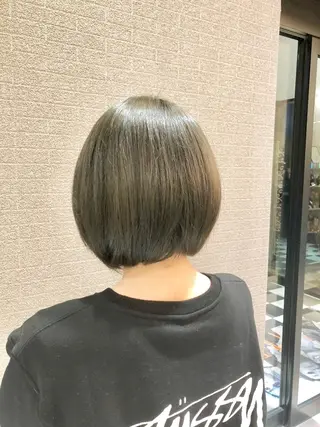 ショート カラー アンドウ ユウ/ レイヤーカット/韓国のヘアスタイル