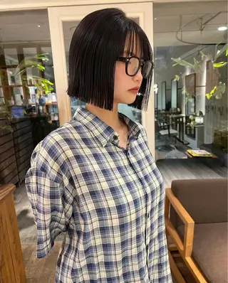 ミディアム 天王寺美容室/暖色 カラー/chikaのヘアスタイル