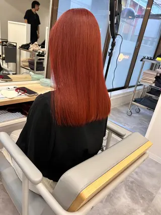 セミロング カラー PARK.なんば本店 ミルボンAujua認定サロン[パーク]所属・辻優太/韓国ヘア/メ ンズ/ダウンパーマのヘアスタイル