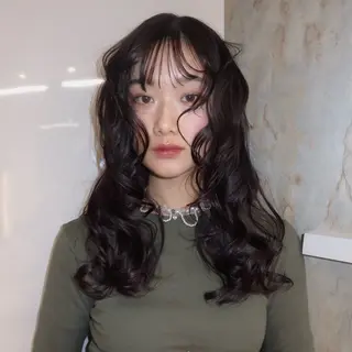 セミロング 表参道 透明感カラー kanako✧*｡のヘアスタイル