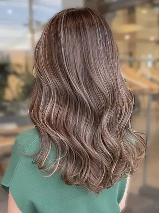 ロング 当日予約◎/艶カラー /縮毛矯正/雨森大晃のヘアスタイル