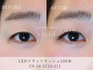 マツエク・マツパ vividビビッド 門前仲町店のマツエク・マツパデザイン