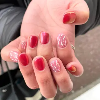 ネイル 新井 ひなののネイルデザイン