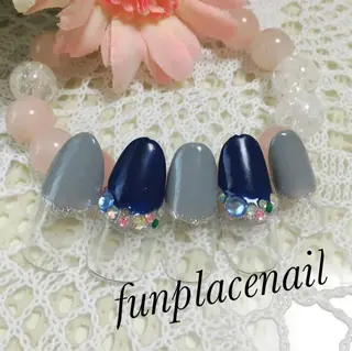 ショート ミディアム セミロング ロング カラー パーマ ヘアアレンジ メンズ キッズ ネイル マツエク・マツパ nail salon＆school felice所属・フェリーチェ瑞江店 新山のネイルデザイン