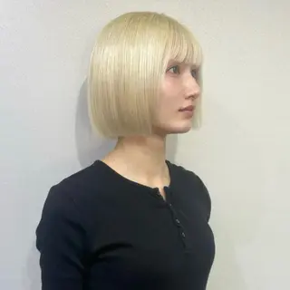 ショート カラー Je suis heureuse Miel所属・🐩艶カラー/ chisato🌙のヘアスタイル