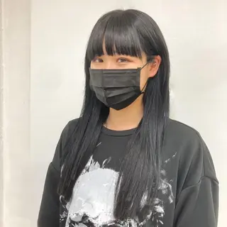 ロング カラー ウルフレイヤー エクステ/kokiのヘアスタイル