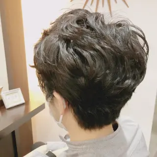 パーマ メンズ hair salon age所属・福積 めぐみのヘアスタイル