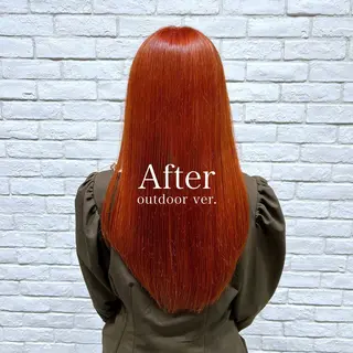 セミロング カラー レディースヘア💫 加藤たいが🐯のヘアスタイル