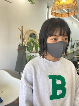 ミディアム SUNC🍀大熊 花奈絵🍀のヘアスタイル